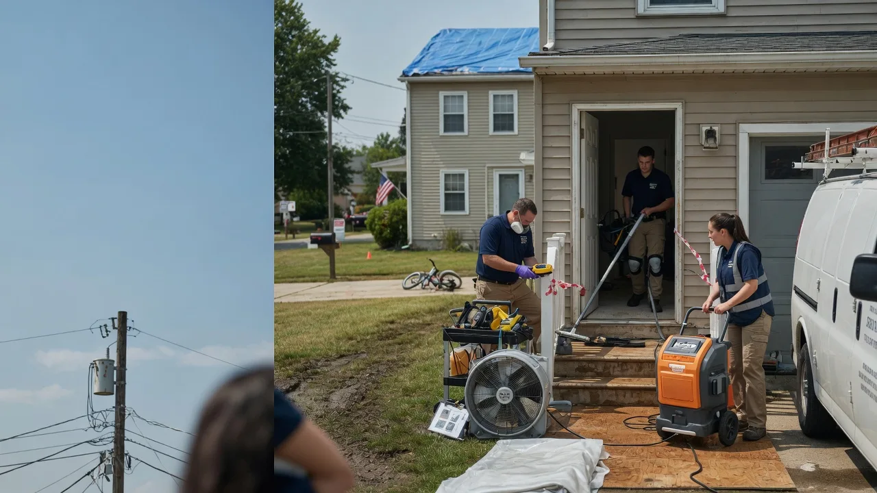 Water Damage Repair in Shanks, WV near me